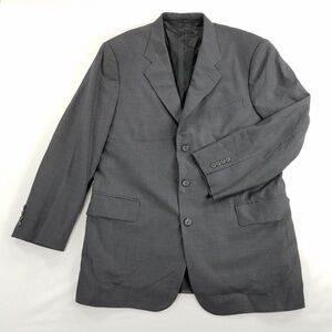 Jupiter Super 150’s Cashmere Men’s 42R Bespoke Sports Coat Blazer Jacket Dk Gray